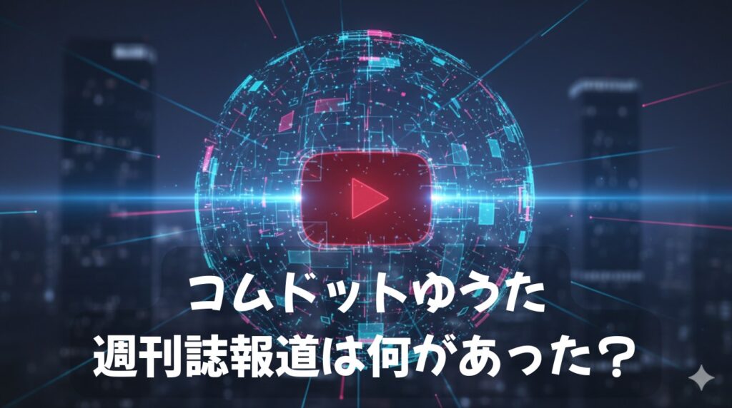 コムドットゆうたと週刊誌報道
