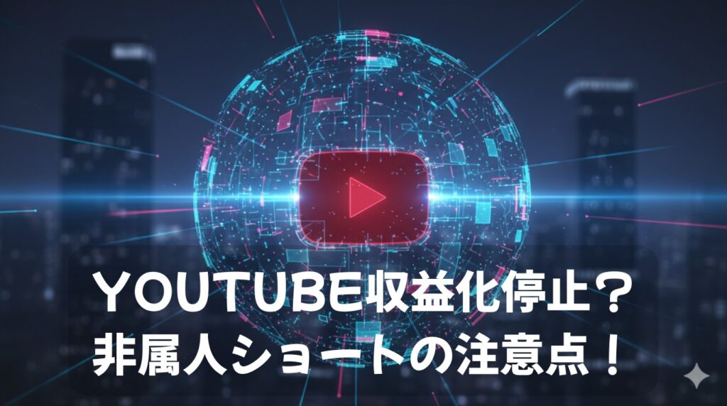 YouTube収益化停止