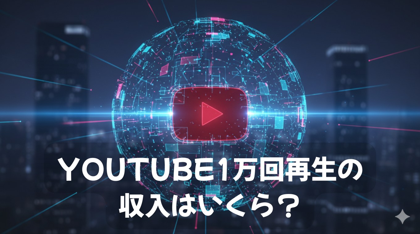 YouTube1万回再生の収入はいくら？