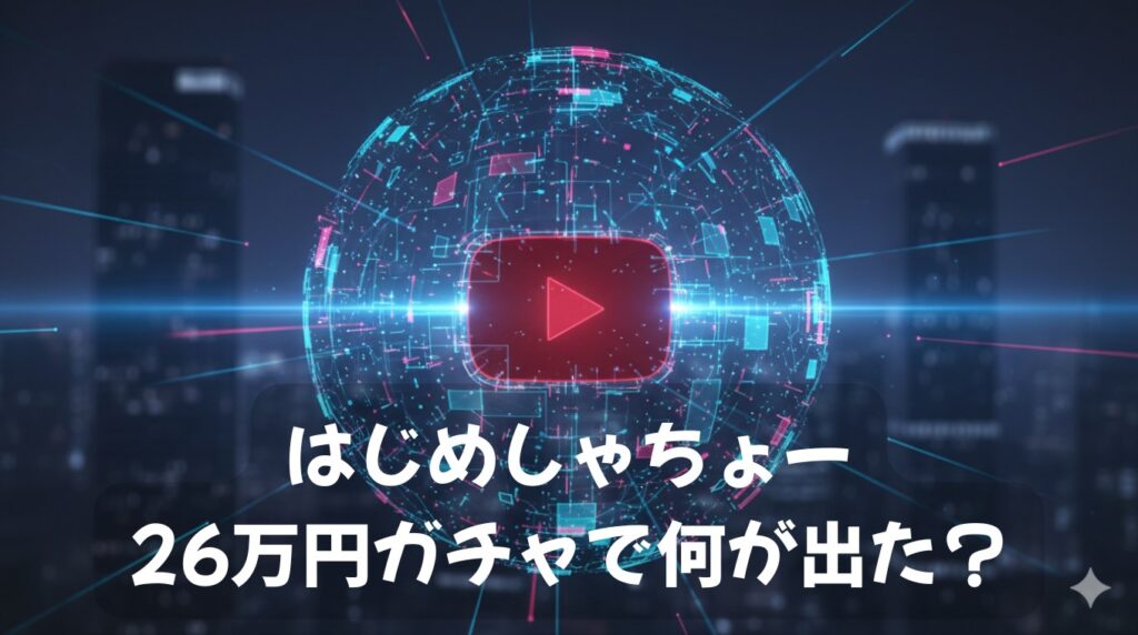 はじめしゃちょー26万円ガチャ挑戦