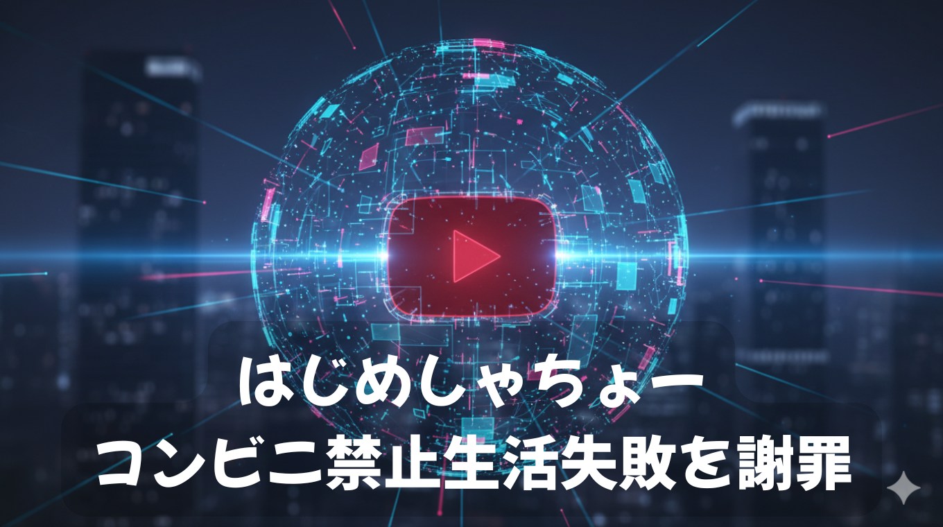 はじめしゃちょー「コンビニ禁止生活」失敗を謝罪