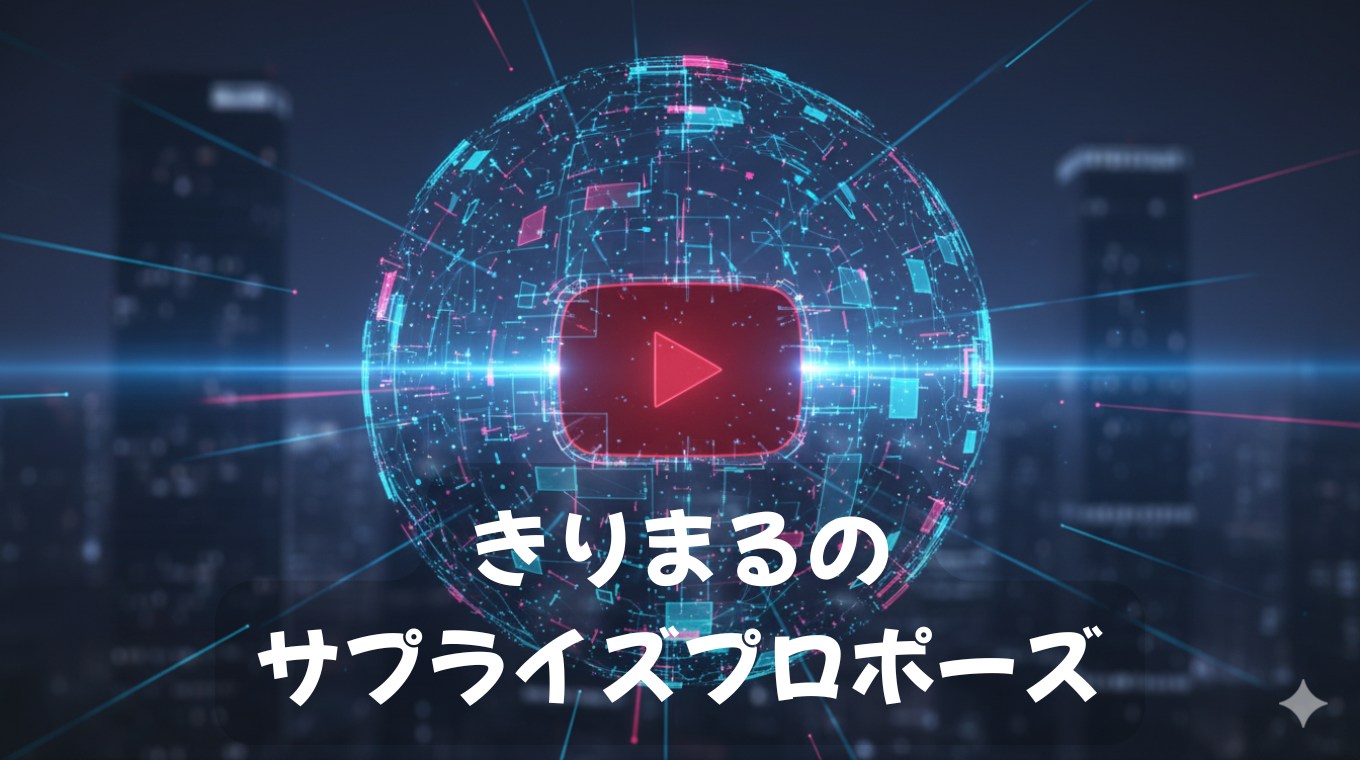 きりまるのサプライズプロポーズ