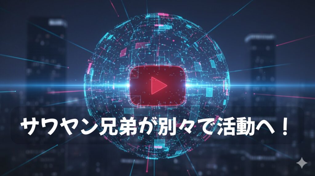 サワヤン兄弟が別々で活動へ