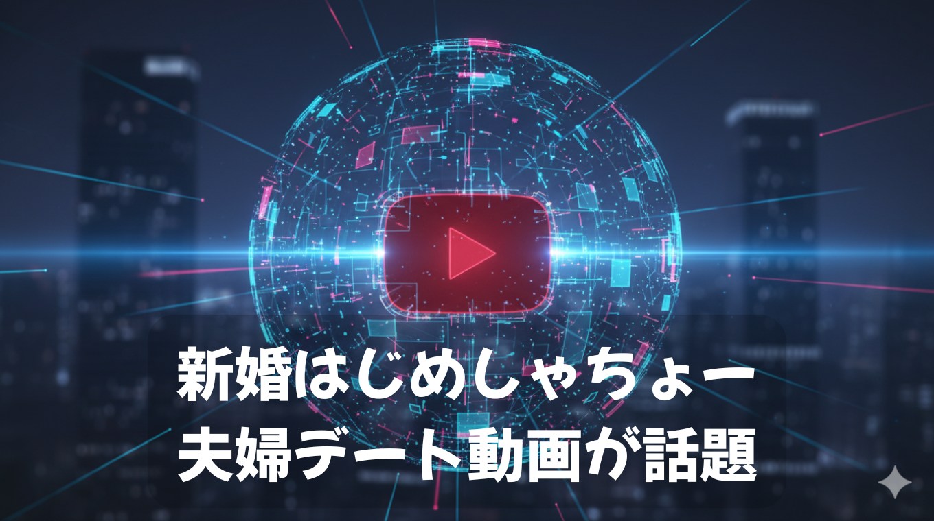 新婚はじめしゃちょー夫婦デート動画が話題