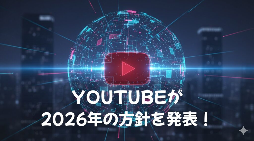 YouTubeが2026年の方針