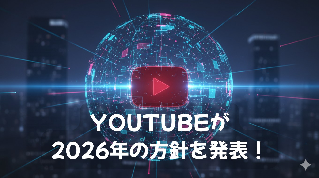 YouTubeが2026年の方針