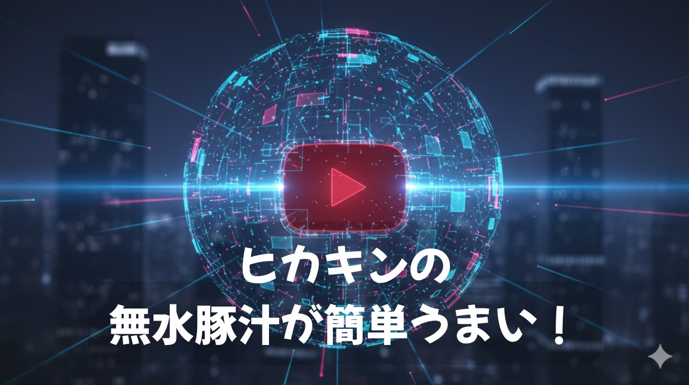 ヒカキン無水豚汁