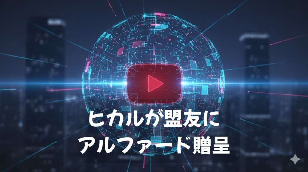 ヒカルが盟友にアルファード贈呈