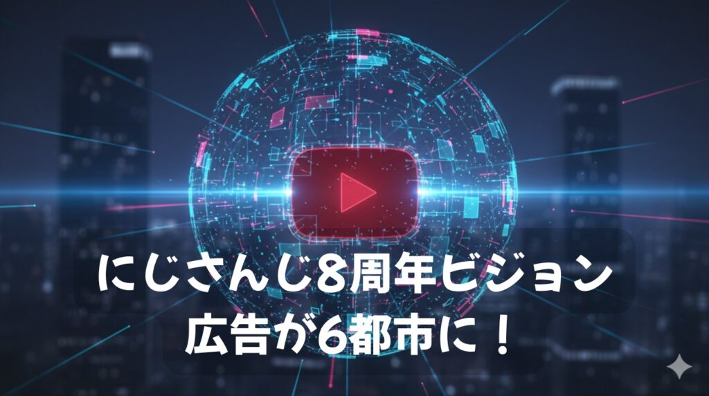 にじさんじ8周年ビジョン広告