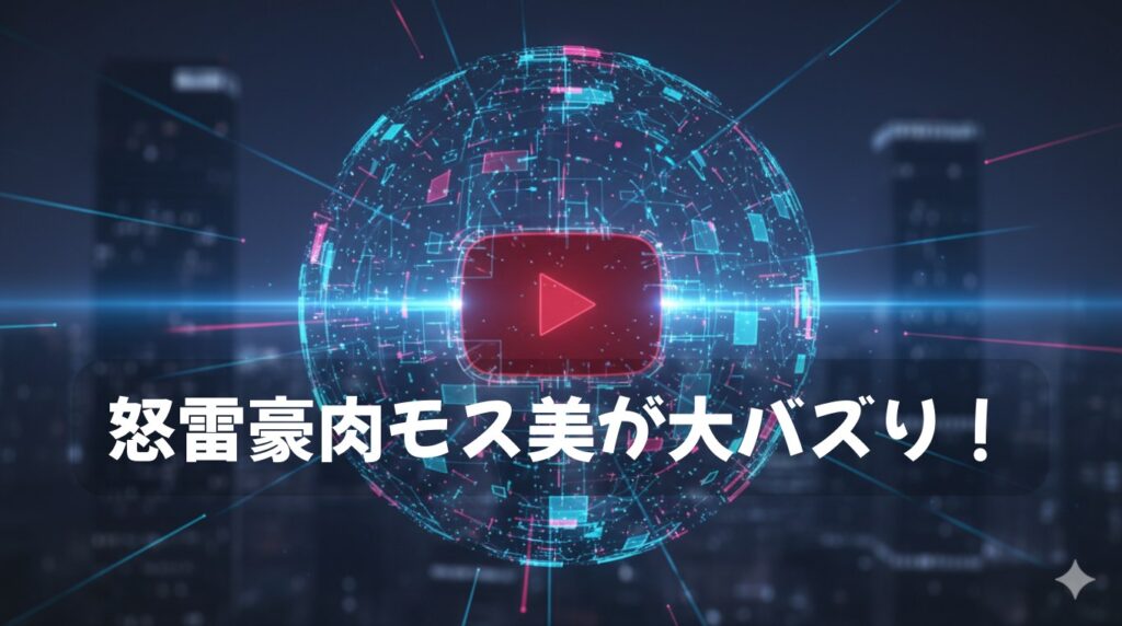怒雷豪肉モス美が大バズり!