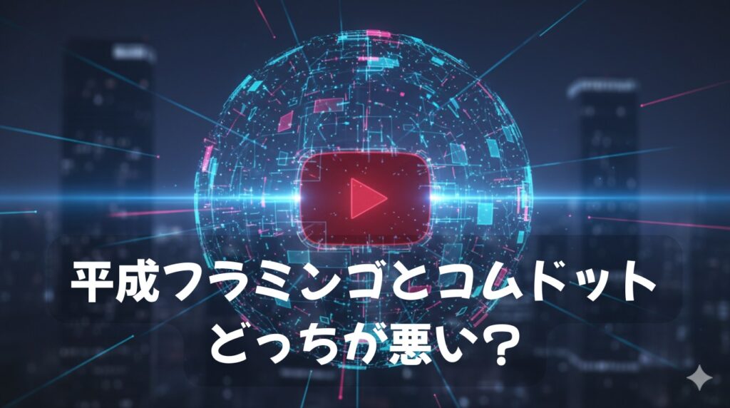 成フラミンゴとコムドット