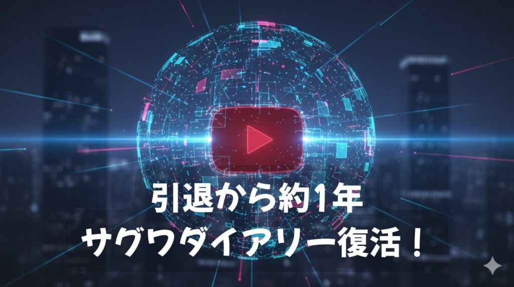 サグワダイアリー復活