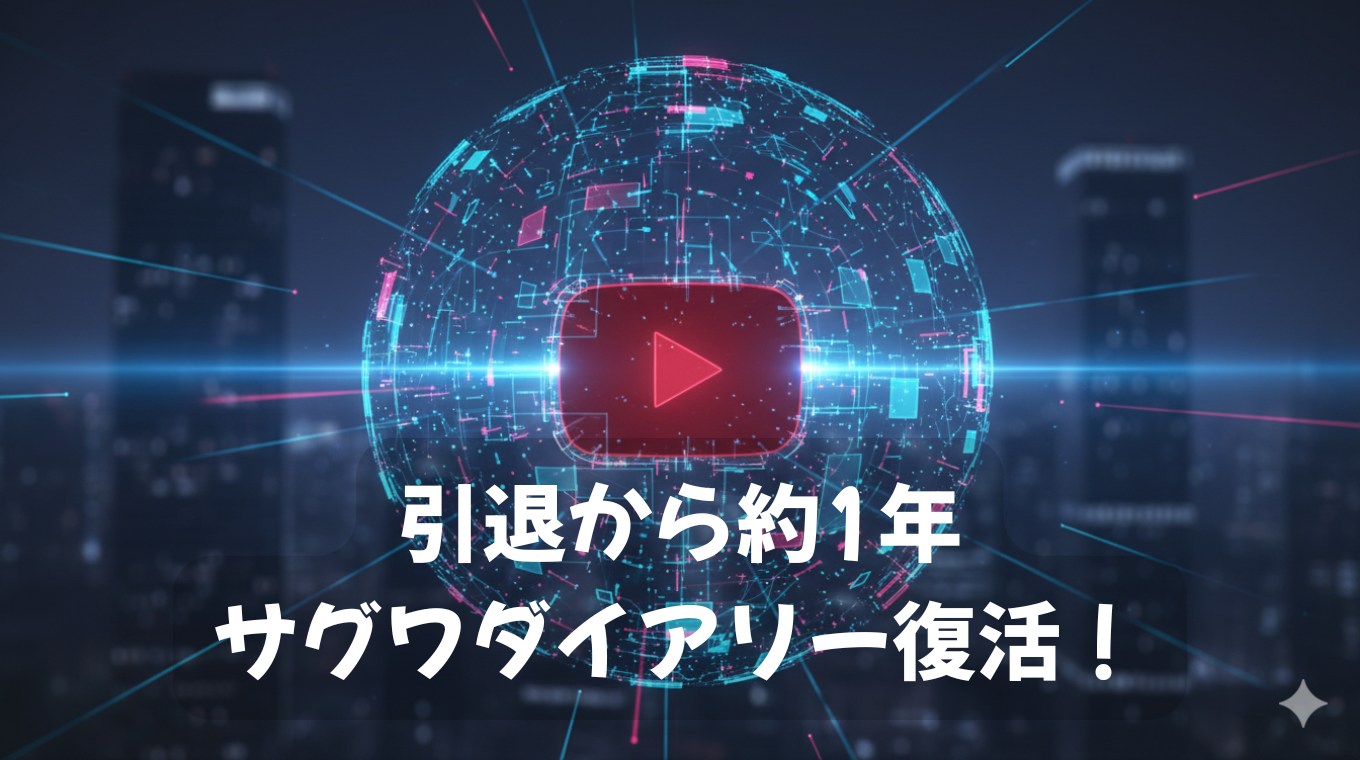 サグワダイアリー復活