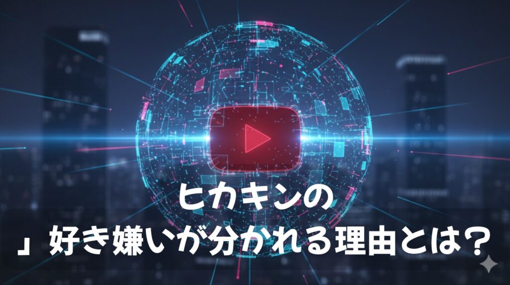 ヒカキンの好き嫌いが分かれる理由