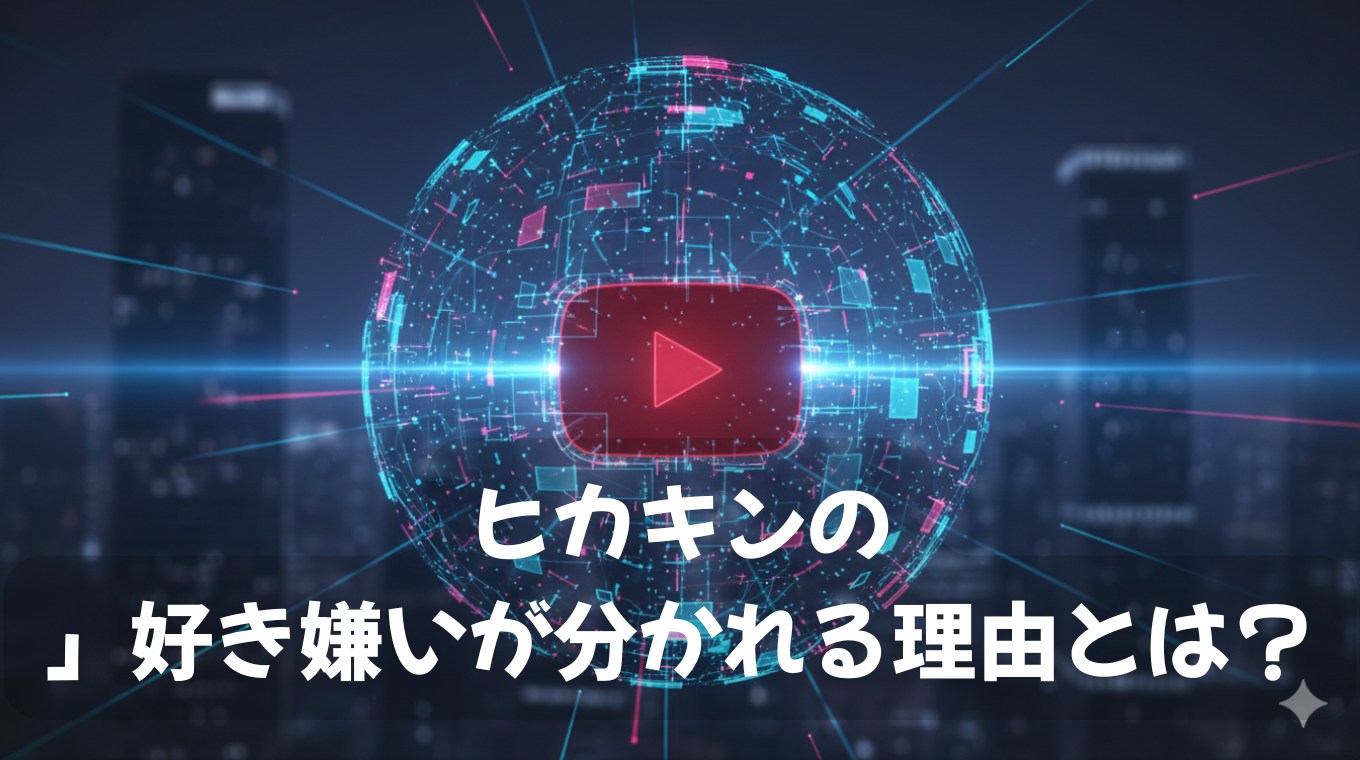 ヒカキンの好き嫌いが分かれる理由