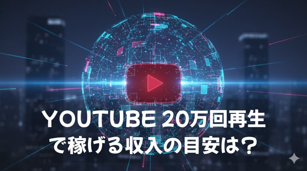 YouTube 20万回再生
