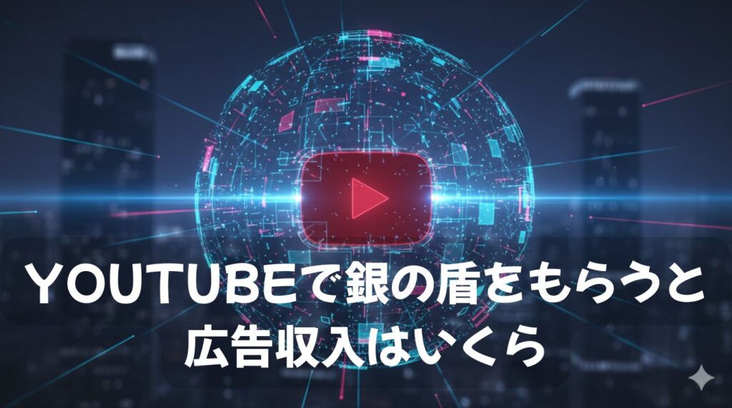 YouTubeで銀の盾
