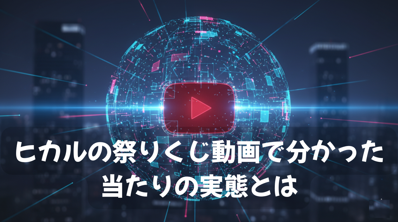 ヒカルの祭りくじ動画